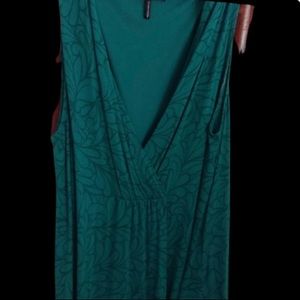 💋👄Sexy Green Plunging Blouse